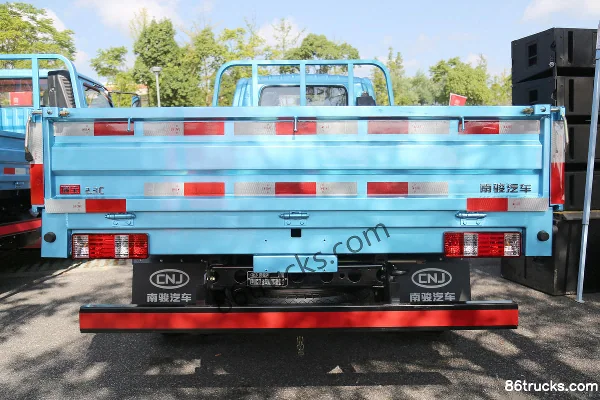 NanJun Ruibao Édition Luxe 95 ch 4X2(6 roues) 4,11 m camion plateau simple cabine micro camion (China VI) Carrosserie (2) | 86Trucks