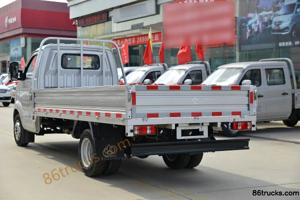 Changan Kuayue Wang X5 standard version 1.6L 122 hp 4X2(6 wheels) 3.6m single-row flatbed micro truck (China VI) Body (3) | 86Trucks