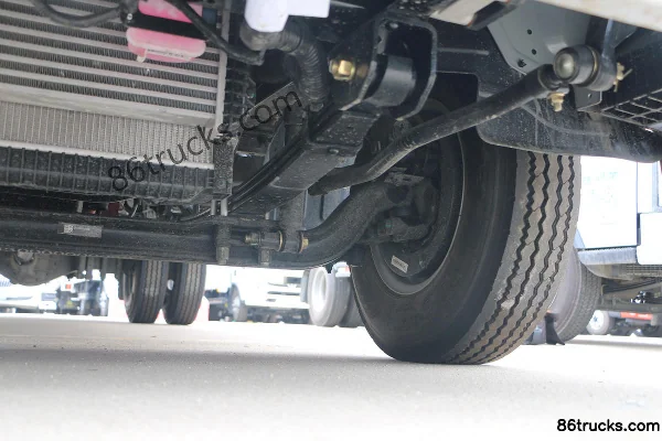 Foton Yutu II 152 hp 4X2(6 wheels) 4.17m AMT automatic single-row flatbed light truck (China VI) Chassis (3) | 86Trucks