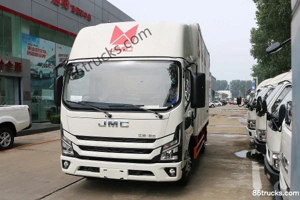 JMC Kaiyun+ cabine large 129 ch 4X2(6 roues) camion léger fourgon 4,2 mètres cabine simple (China VI) Extérieur (3) | 86Trucks