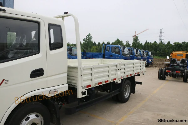 Feidi V2 Série 122 ch 4X2(6 roues) 3,85 m Camion léger à ridelles cabine avancée (China VI) Carrosserie (1) | 86Trucks