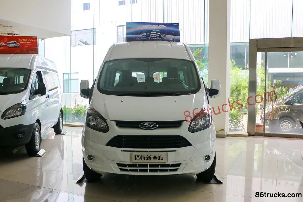 JMC New Transit 122 hp 9-Seat 2.0T Diesel Medium Wheelbase Medium Roof Multi-Purpose Commercial Vehicle (China VI) Exterior (2) | 86Trucks