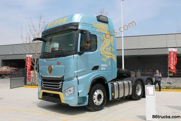 SHACMAN Cummins Longxiang Elite Edition 490 hp 6X4(10 wheels) Tractor Truck (China VI) Exterior (3) | 86Trucks