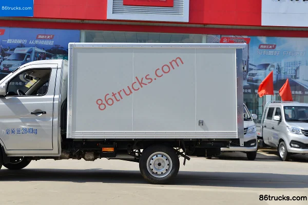 Changan Kuayue Wang X1 Comfort Edition 1.2L Essence 91 ch 4X2(6 roues) 2,585 m micro camion fourgon simple cabine (roue arrière simple) (Chi