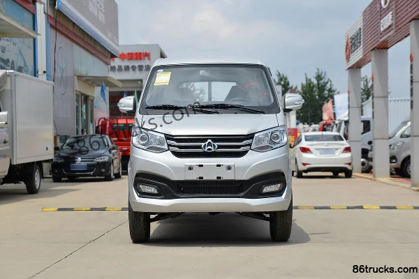 Changan Kuayue King X1 Standard 1.6L CNG 105hp 4X2(6 wheels) 2.55m double-row flatbed light truck (China VI)(single rear wheel) Exterior (2)
