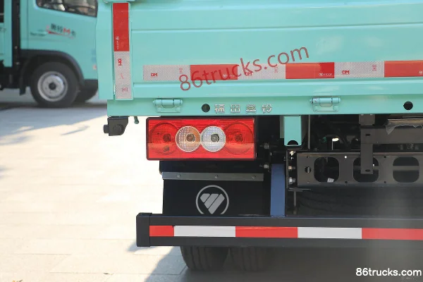 Foton Auman M Card 1.5L 136hp 4X2(6 wheels) Gasoline 4.2m Single Row Flatbed Light Truck (China VI) Body (2) | 86Trucks