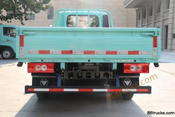 Foton Auman M Card 1.5L 136hp 4X2(6 wheels) Gasoline 4.2m Single Row Flatbed Light Truck (China VI) Body (1) | 86Trucks