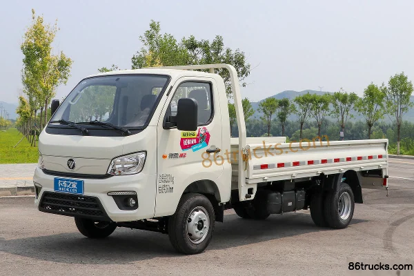 Foton Xiangling M2 Luxe 1.5L 143ch 4X2(6 roues) essence camion plateau micro 3,7m cabine simple Extérieur (3) | 86Trucks