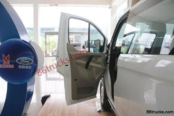 JMC New Transit 2020 Model 122hp 9-Seat Short Wheelbase 2.0T Diesel Low Roof Multi-Purpose Commercial Vehicle Cab (1) | 86Trucks