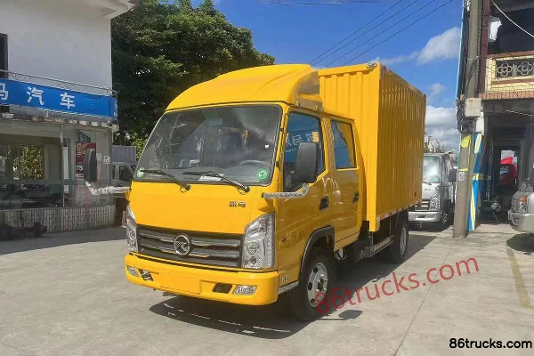 Kama Fulaika 54hp 4X2(6 wheels) 2.3m double-row van truck light-duty Exterior (3) | 86Trucks