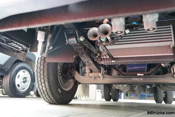 Sinotruk HOWO Tongsai 130 hp 4X2(6 wheels) 4.15 m Single Row Van Light Truck (China VI) Chassis (2) | 86Trucks
