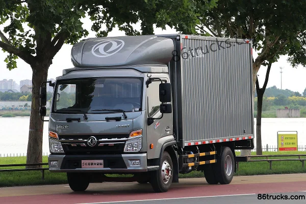 Dongfeng Duolika D6-L Super Power Edition 140hp 4X2(6 wheels) 4.17m Single Row Van Light Truck (China VI) Exterior (3) | 86Trucks