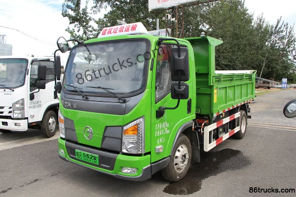 Yuchai New Energy Yutu 4X2(6 wheels) 3.5m Pure Electric Dump Truck 106.95kWh Exterior (3) | 86Trucks