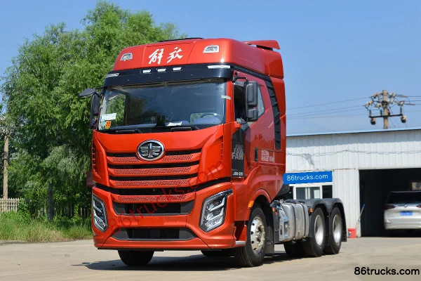 FAW Jiefang J6V Heavy Truck Northern Edition 520 hp 6X4(10 wheels) AMT Automatic Tractor Truck Exterior (3) | 86Trucks