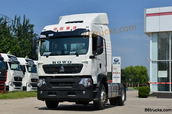 Sinotruk HOWO TX Heavy Truck 400 hp 4X2(6 wheels) Tractor Truck (China VI) (With Wind Deflector) Exterior (3) | 86Trucks