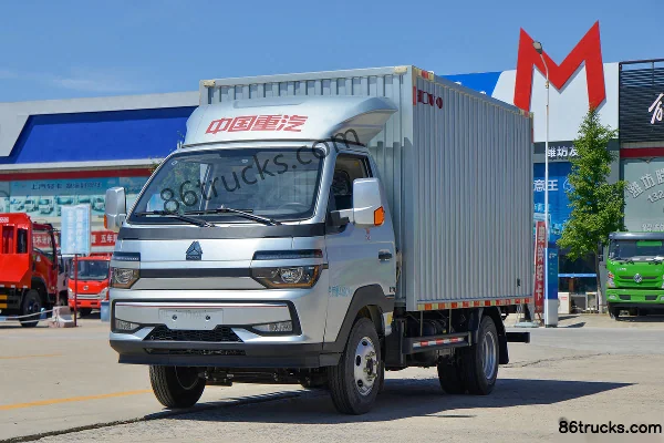Sinotruk HOWO Xiaoshuai 130hp 4X2(6 wheels) 3.6m Single Row Van Light Truck (Hydraulic Brake) Exterior (3) | 86Trucks