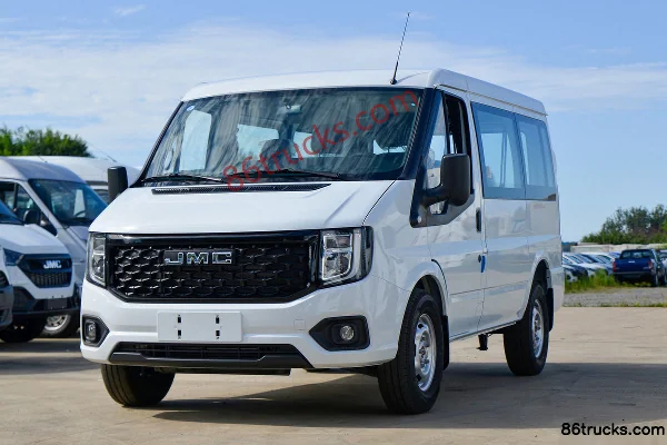 JMC Fushun 2023 version commerciale 146 ch 6 places empattement court 2.0T diesel toit bas véhicule polyvalent (hayon relevable) Extérieur (