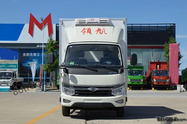 Foton Times Leader S1 120hp 4X2(6 wheels) 4.09m Refrigerated Truck (China VI) Exterior (2) | 86Trucks