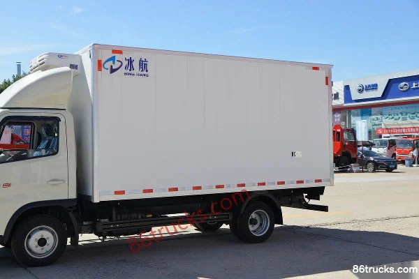 Foton Times Leader S1 120hp 4X2(6 wheels) 4.09m Refrigerated Truck (China VI) Body (1) | 86Trucks
