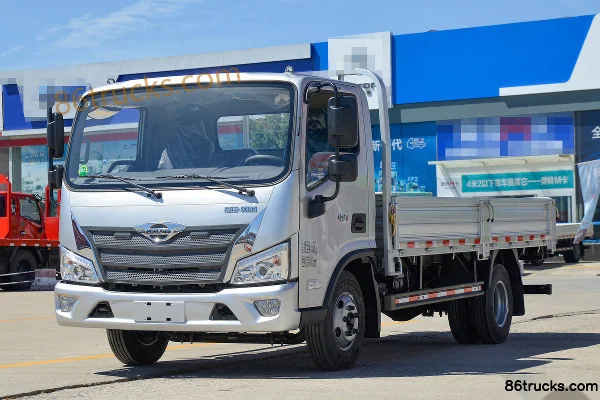 Foton Times Linghang G5 158 hp 4X2(6 wheels) 4.17m Single-row Flatbed Light Truck (China VI) Exterior (3) | 86Trucks