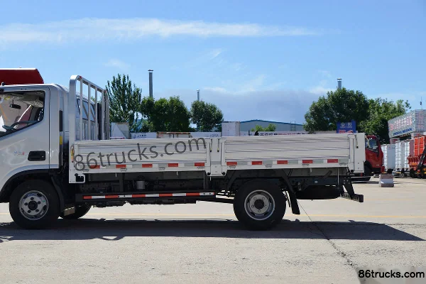 Foton Times Linghang G5 158 hp 4X2(6 wheels) 4.17m Single-row Flatbed Light Truck (China VI) Body (2) | 86Trucks