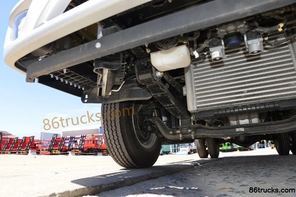 Foton Times Leader 5 Blue Bull King 150hp 4X2(6 wheels) 4.18m Single Row Stake Light Truck Chassis (2) | 86Trucks