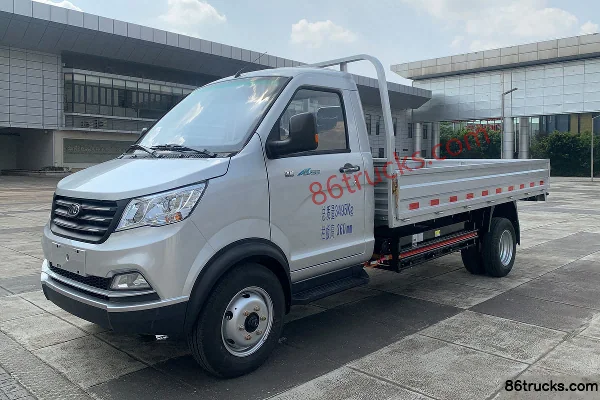 NanJun Ruishuai F Series Deluxe Edition 3.5T 3.6m single-row pure electric flatbed micro truck 55.7kWh 4X2(6 wheels) Exterior (2) | 86Trucks
