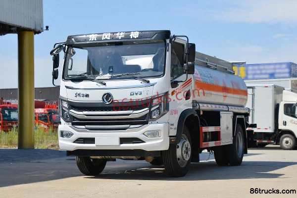 Dongfeng Huashen DV3 165hp 4X2(6 wheels) Fuel Tanker Truck (Zhuanwei Brand) Exterior (3) | 86Trucks