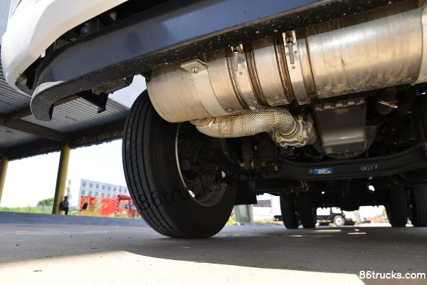 Dongfeng Huashen DV3 165hp 4X2(6 wheels) Fuel Tanker Truck (Zhuanwei Brand) Chassis (2) | 86Trucks