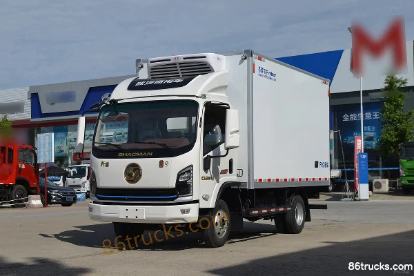 SHACMAN Commercial Vehicle Xuande Wing 9 Xinrui Edition 156hp 4X2(6 wheels) 4.12m Refrigerated Truck (China VI) Exterior (3) | 86Trucks