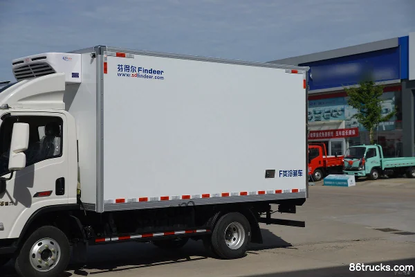 SHACMAN Commercial Vehicle Xuande Wing 9 Xinrui Edition 156hp 4X2(6 wheels) 4.12m Refrigerated Truck (China VI) Body (1) | 86Trucks