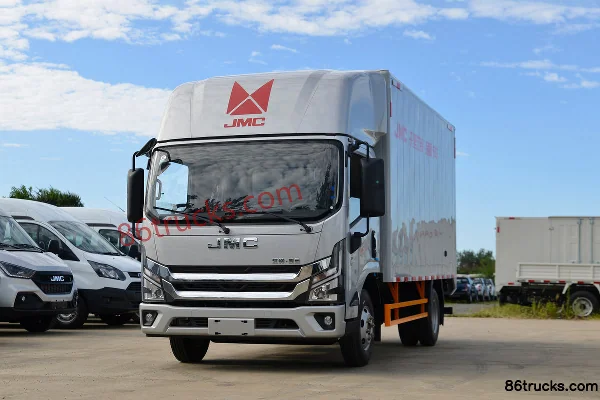JMC Kaiyun+ Wide Body 129 hp 4X2(6 wheels) 4.2m Single Row Van Light Truck (China VI) Exterior (3) | 86Trucks