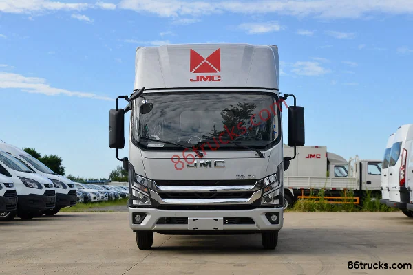 JMC Kaiyun+ Wide Body 129 hp 4X2(6 wheels) 4.2m Single Row Van Light Truck (China VI) Exterior (2) | 86Trucks