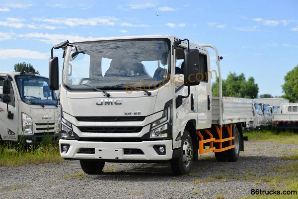 JMC Kaiyun+ Wide Body 146hp 4X2(6 wheels) 3.2m Double Row Flatbed Light Truck (China VI) Exterior (3) | 86Trucks