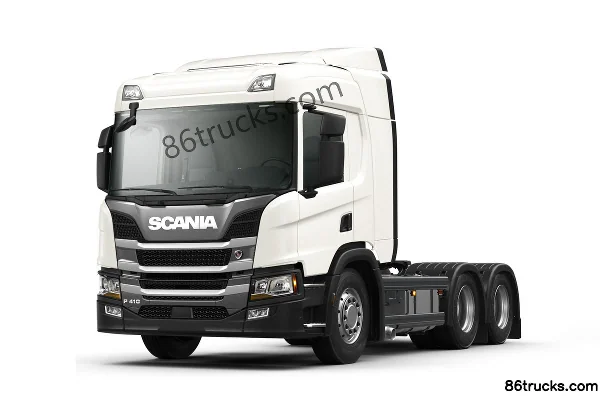 Scania P-Series Heavy Truck 410 hp 6X4(10 wheels) Tractor Truck (Model P 410 6x4) Exterior (2) | 86Trucks