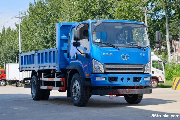FAW Jiefang Hu VH King Arrives 4.3L Diesel 205hp 4X2(6 wheels) Fast Gear 8-Speed 4.45m Semi-Cab Dump Truck Exterior