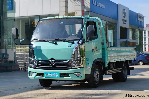 Foton Auman M Card 158hp 4X2(6 wheels) 3.815m Single Row Flatbed Light Truck (China VI) Exterior (3) | 86Trucks