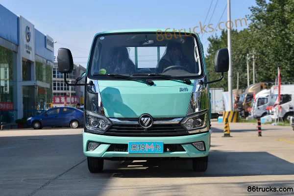Foton Auman M Card 158hp 4X2(6 wheels) 3.815m Single Row Flatbed Light Truck (China VI) Exterior (2) | 86Trucks