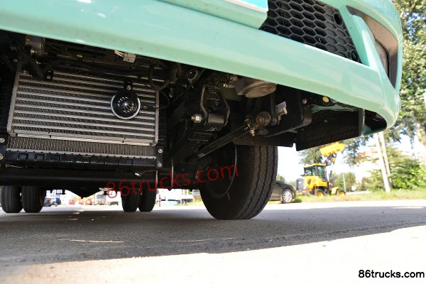 Foton Auman M Card 158hp 4X2(6 wheels) 3.815m Single Row Flatbed Light Truck (China VI) Chassis (3) | 86Trucks