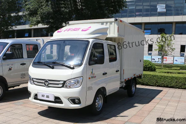 Foton Xiangling M1 Luxury 1.6L 122hp 4X2(6 wheels) Gasoline 2.55m Double Row Van Mini Truck (China VI) Exterior (3) | 86Trucks