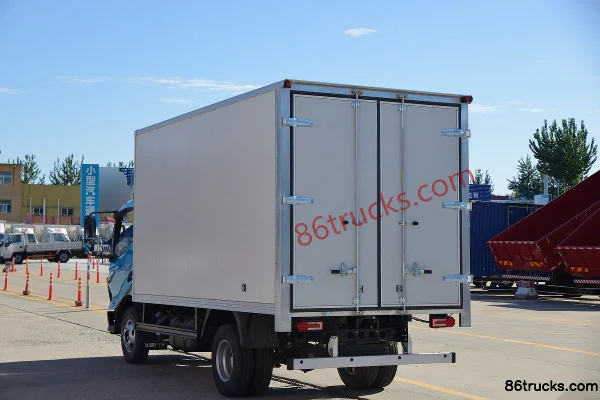 Feidi W5 150hp 4X2(6 wheels) 4.16m Single Row Van Truck Body (3) | 86Trucks