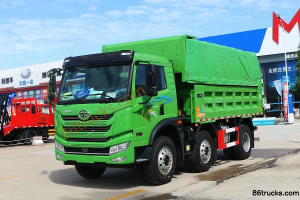 FAW Jiefang Qingdao Long V2.0 245 hp 6X2(8 wheels) 6X2R 4.5m Off-road Dump Truck Exterior (3) | 86Trucks