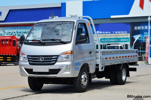 Heibao Auto Express Leopard 1.6L 122 hp 4X2(6 wheels) Gasoline 3.7m single-row flatbed micro truck (China VI) Exterior (3) | 86Trucks