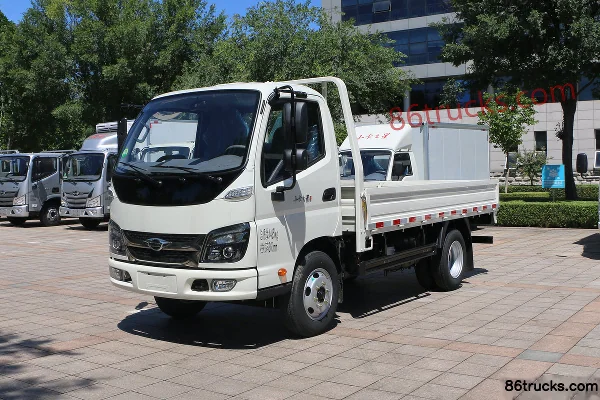 Foton Times Small Card Star 5 115hp 4X2(6 wheels) 4.2m single-row flatbed light truck Exterior (3) | 86Trucks