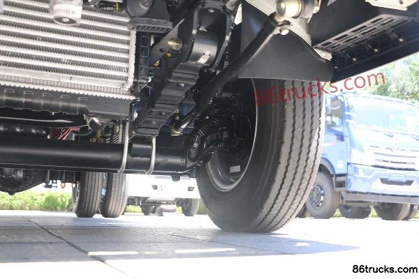 Foton Times Small Card Star 5 115hp 4X2(6 wheels) 4.2m single-row flatbed light truck Chassis (3) | 86Trucks