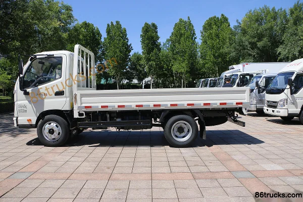 Foton Times Small Card Star 5 115hp 4X2(6 wheels) 4.2m single-row flatbed light truck Body (2) | 86Trucks