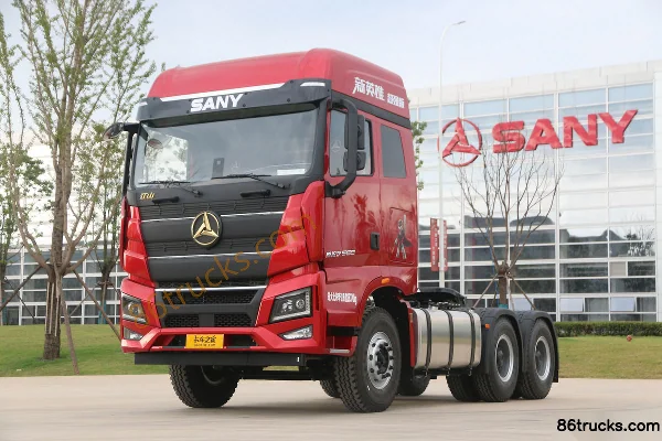SANY Truck Jiangshan New Hero Super Strong Edition 560hp 6X4(10 wheels) Tractor Truck (China VI) Exterior (3) | 86Trucks
