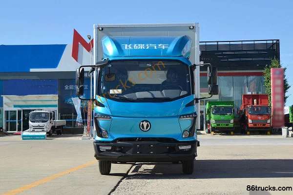 Feidi W5 150hp 4X2(6 wheels) 4.16m Single Row Van Truck Exterior (2) | 86Trucks