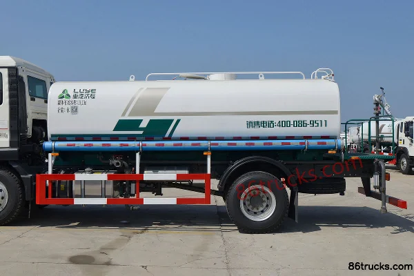 Sinotruk HOWO TX 220 hp 4X2(6 wheels) Water Sprinkler Truck (Luye Brand) Body (2) | 86Trucks