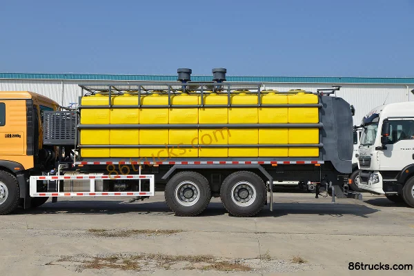 Sinotruk HOWO TX 350 hp 6X4(10 wheels) Snow removal truck (Lvye brand) Body (3) | 86Trucks
